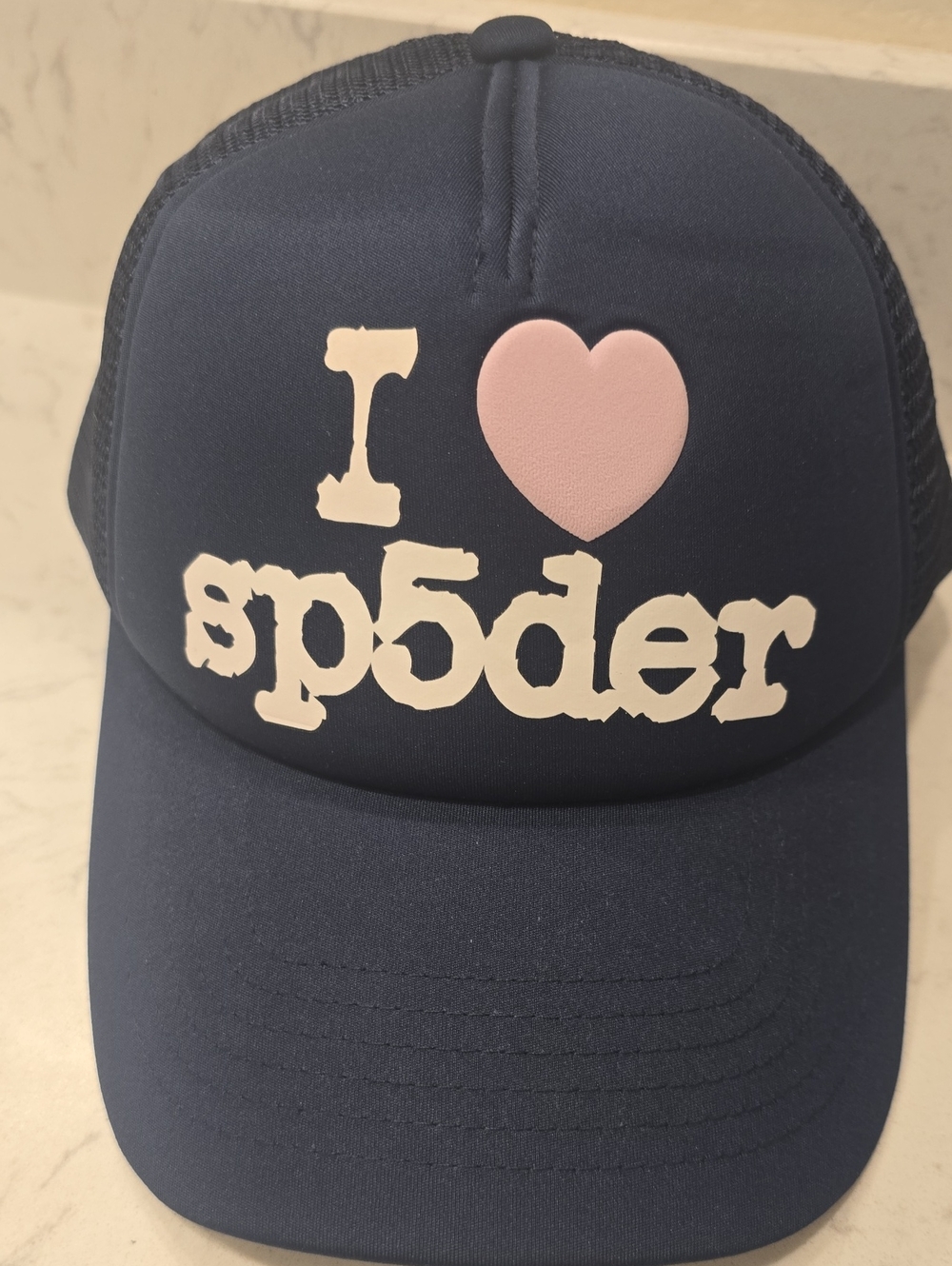Sp5der Navy 'I ♥ Sp5der' Trucker Hat